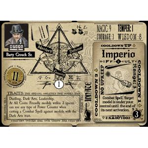 Knight Models Harry Potter Miniatures 35 mm 4-pack Wizarding Wars Barty Crouch Sr. & Aurors