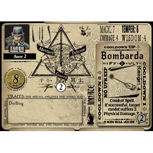 Knight Models Harry Potter Miniatures 35 mm 4-pack Wizarding Wars Barty Crouch Sr. & Aurors