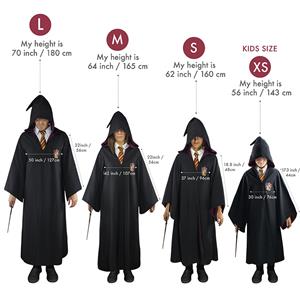 HARRY POTTER: GRYFFINDOR Costume per bambini Taglia XS by CINEREPLICAS