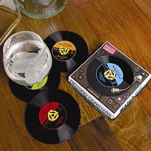 Gamago Sottobicchieri 45 giri Silicone Record Coasters