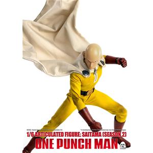 ONE PUNCH MAN: SAITAMA DELUXE VERSION Season 2 Articulated Action Figure by THREEZERO