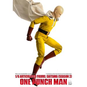 ONE PUNCH MAN: SAITAMA DELUXE VERSION Season 2 Articulated Action Figure by THREEZERO