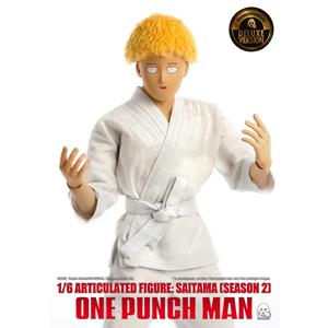 ONE PUNCH MAN: SAITAMA DELUXE VERSION Season 2 Articulated Action Figure by THREEZERO