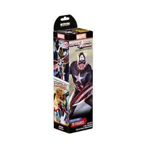 MARVEL HEROCLIX: Captain America & The Avengers Booster Brick by WIZKIDS