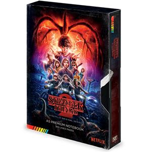 Stranger Things Series 2 Vhs A5 Notebook