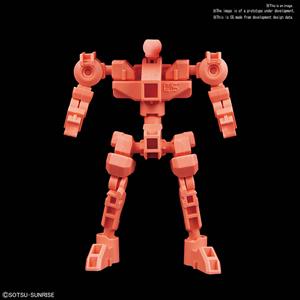 Mobile Suit Gundam SD CROSS SILOUHETTE FRAME RED Plastic Model Kit by BANDAI