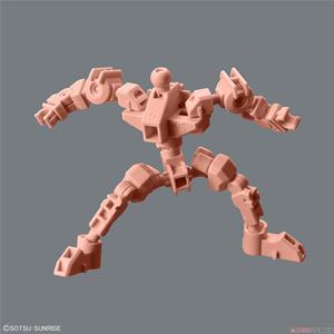 Mobile Suit Gundam SD CROSS SILOUHETTE FRAME RED Plastic Model Kit by BANDAI