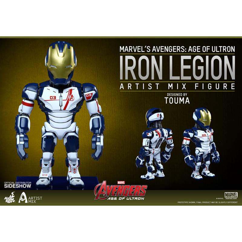 Hot Toys Artist Mix Collection Avengers Age of Ultron Iron Legion Figura 13 cm