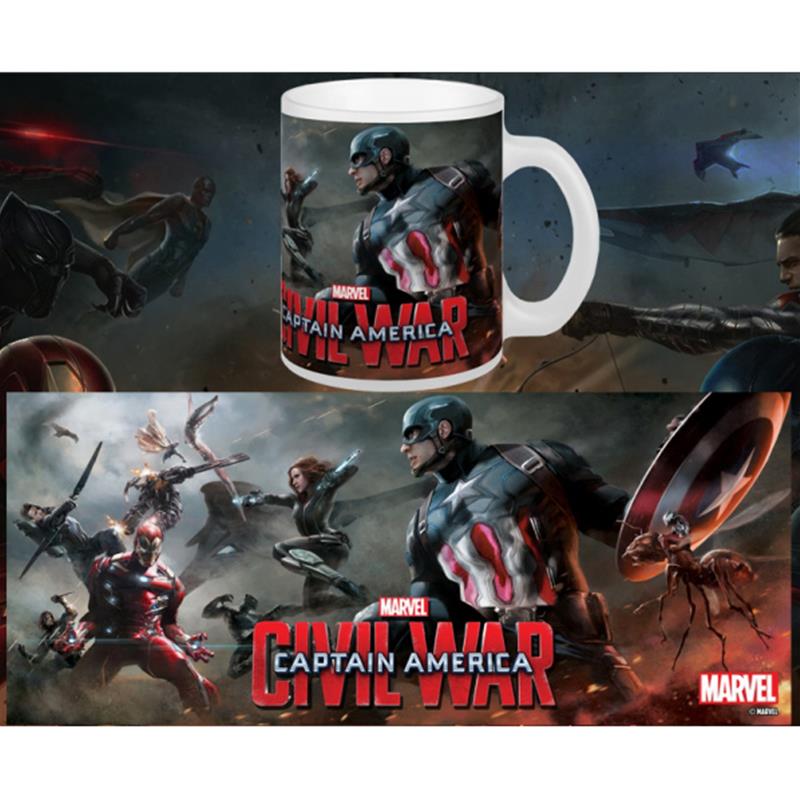 Semic Avengers Captain America Civil War Tazza Battaglia finale Final Battle Mug