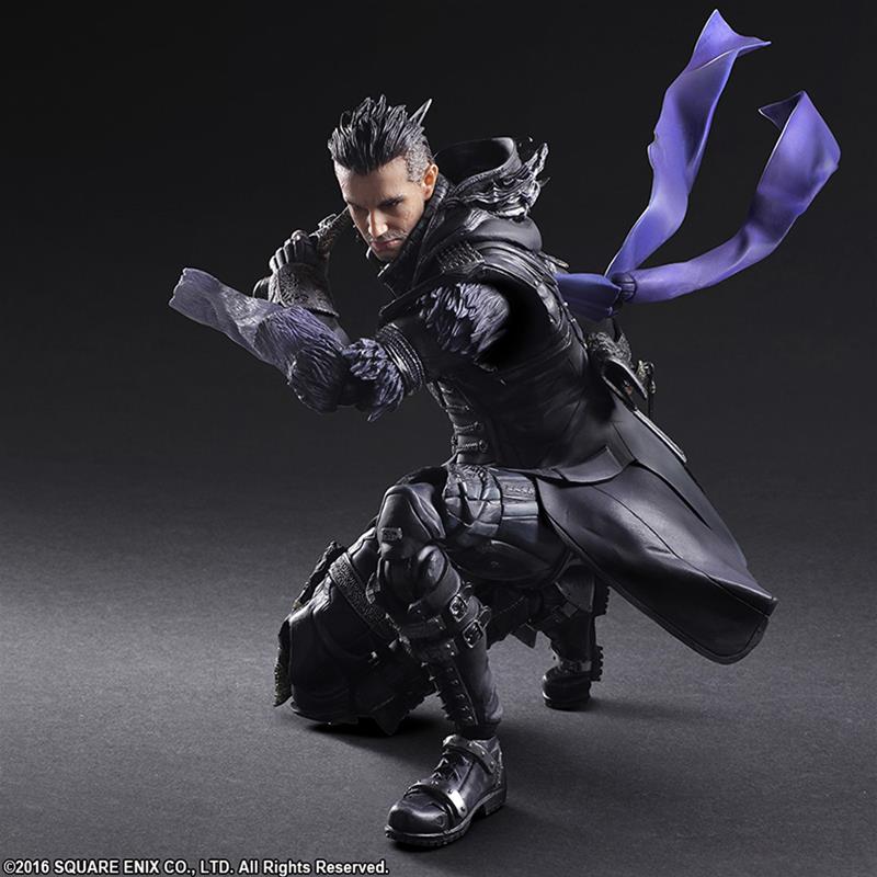 Square-Enix Kingsglaive Final Fantasy XV Play Arts Kai Action Figure Nyx Ulric 