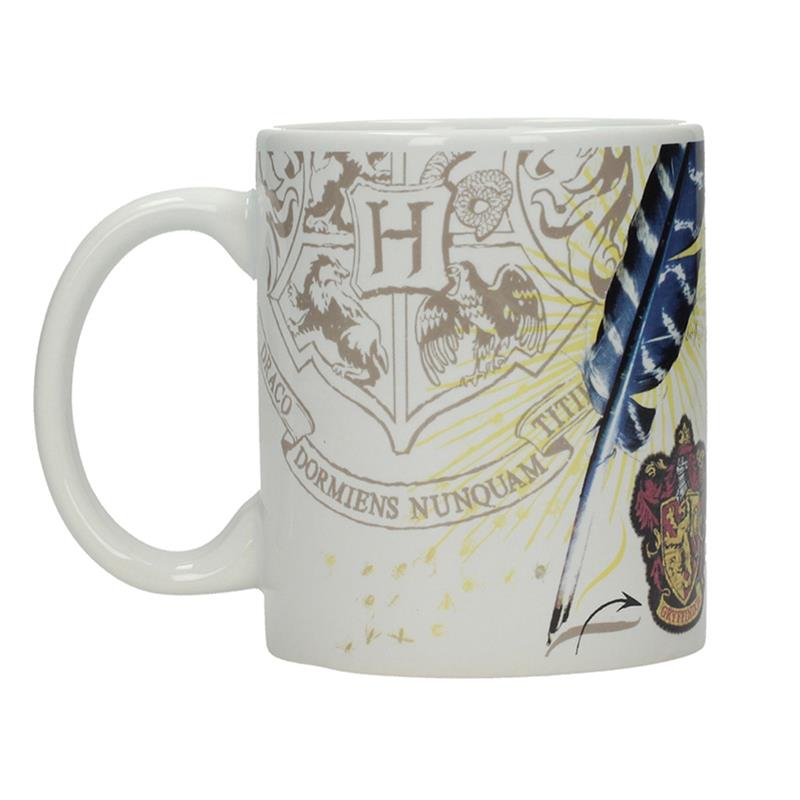Hp House Emblems White Tazza