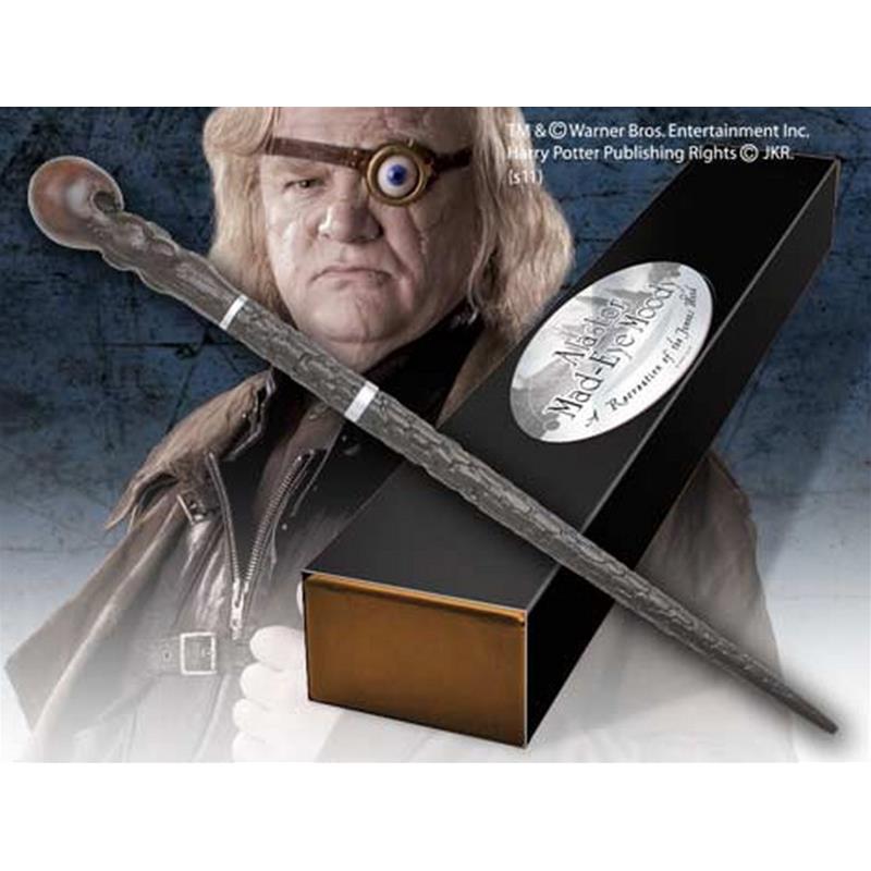 Harry Potter Bacchetta Alastor Mad-Eye Moody Character-Ed. THE NOBLE COLLECTION