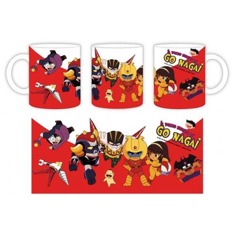 IL PAZZO MONDO GO NAGAI RED MUG