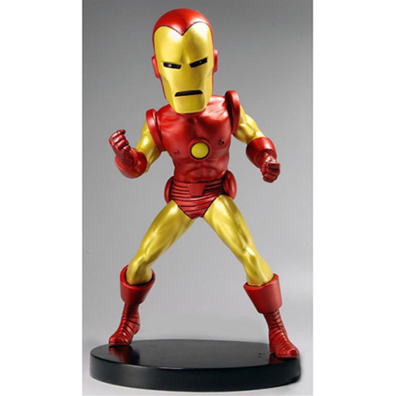 Neca Marvel Classic Extreme Head Knocker Bobble-Head Iron Man 20 cm