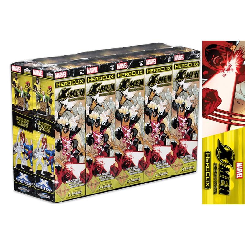 Wizkids Marvel HeroClix X-Men Xavier's School Booster Brick