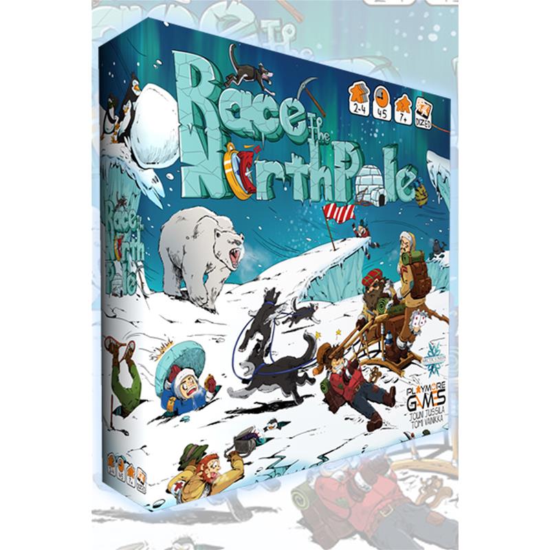 RACE TO THE NORTH POLE BOARDGAME
