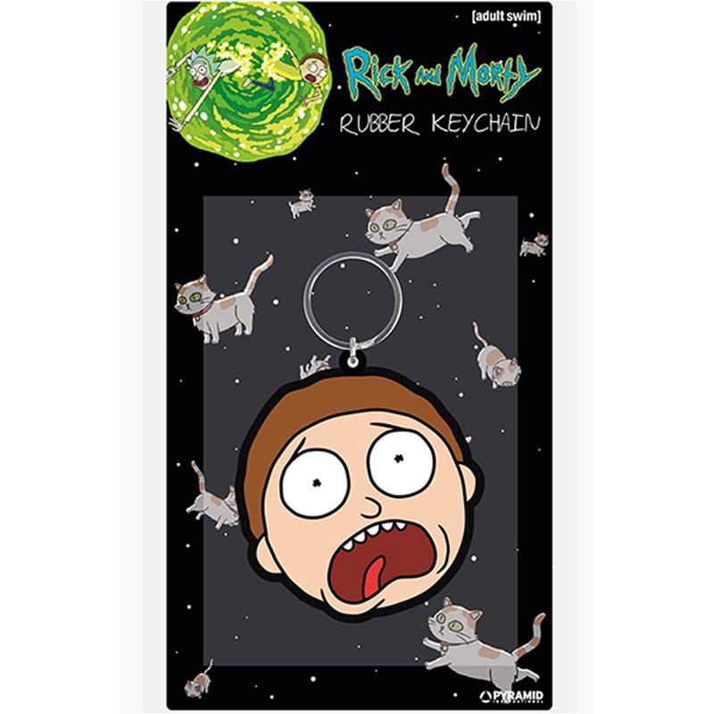 Rick And Morty Morty Terrified Portachiavi Pyramid International