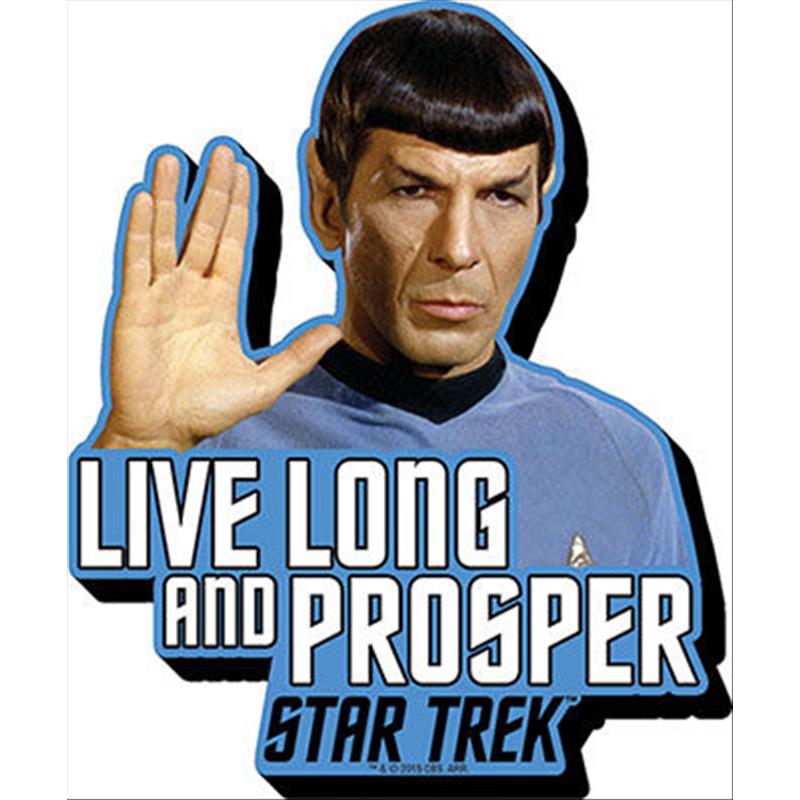 STAR TREK SPOCK QUOTE MAGNET