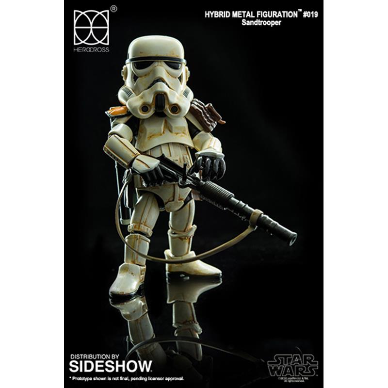 Herocross Star Wars Hybrid Metal Figuration Action Figure Sandtrooper 13 cm