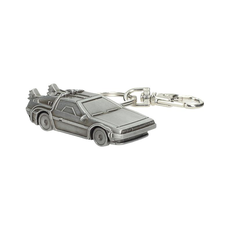 Sd Toys Ritorno Al Futuro Portachiavi In Metallo Delorean 7 Cm