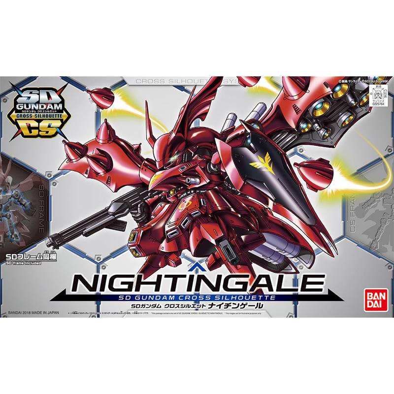Mobile Suit Gundam Sd Gundam Cross Silhouette Nightingale Bandai