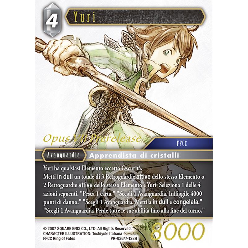 Final Fantasy Trading Card Game Opus VII Pre-Release Kit