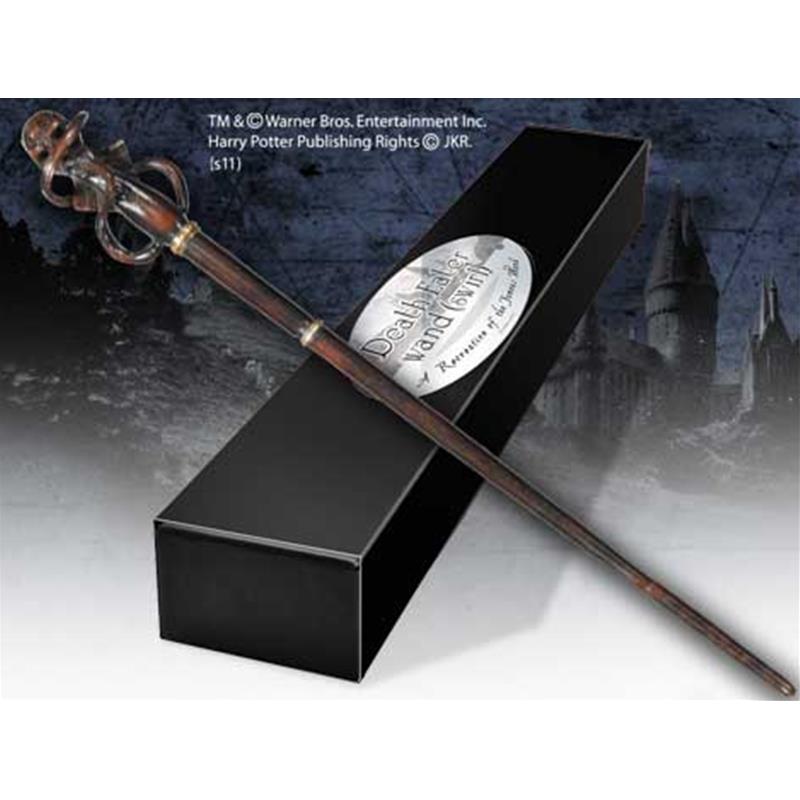 Noble Collection Harry Potter Wand Bacchetta Magica Replica 1:1 Death Eater Version 3 Character-Edition