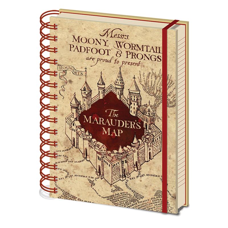Pyramid International Harry Potter (The Marauders Map) A5 Wiro Quaderno