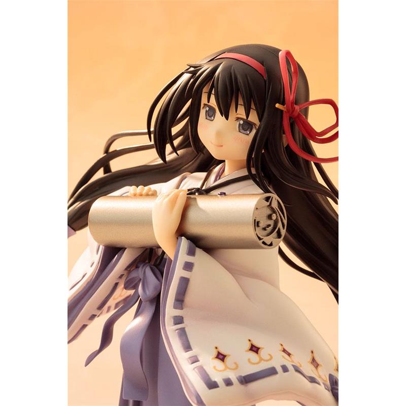 Puella Magi Madoka Magica Ani 1/8 Akemi Homura Miko Kotobukiya