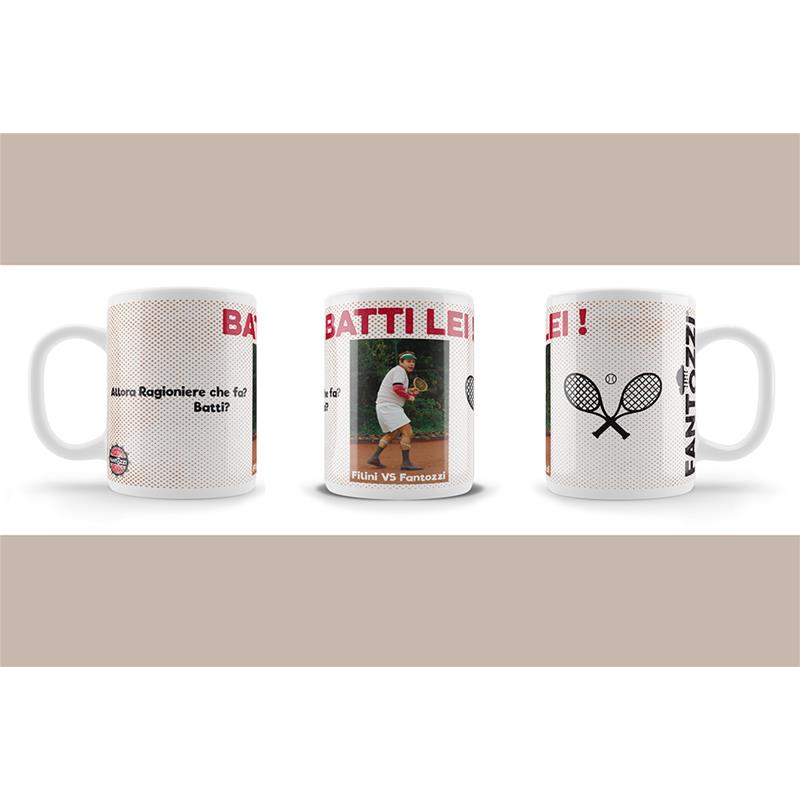 Fantozzi vs Filini Tennis “Batti Lei” Tazza Infinite Statue