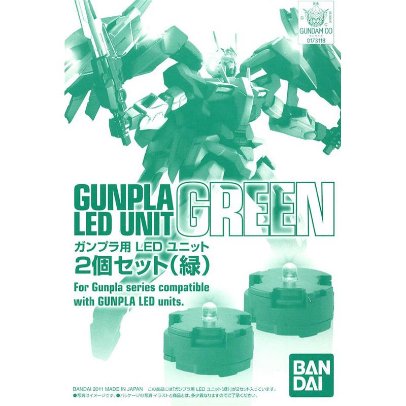 Gunpla Led Unit 2 Pieces Set Green Gundam Model Kits