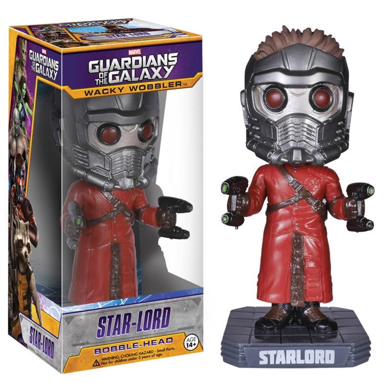 Funko Guardians of the Galaxy Wacky Wobbler Bobble-Head Star-Lord 18 cm