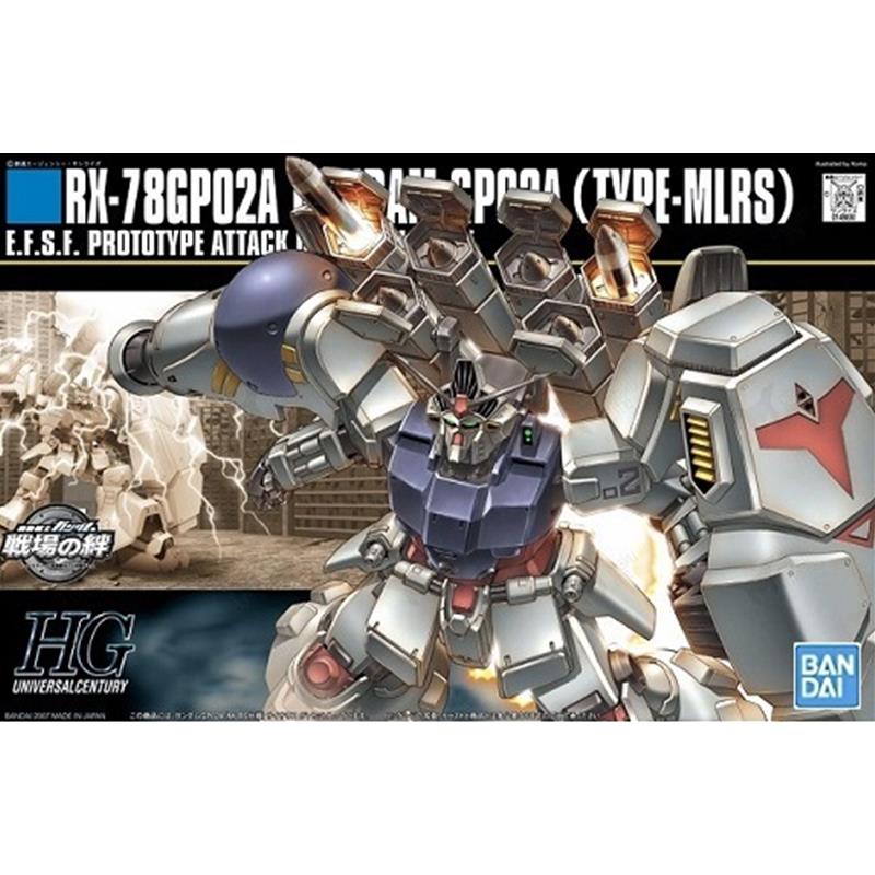 Mobile Suit Gundam High Grade RX-78 GP02A MLRS Specification