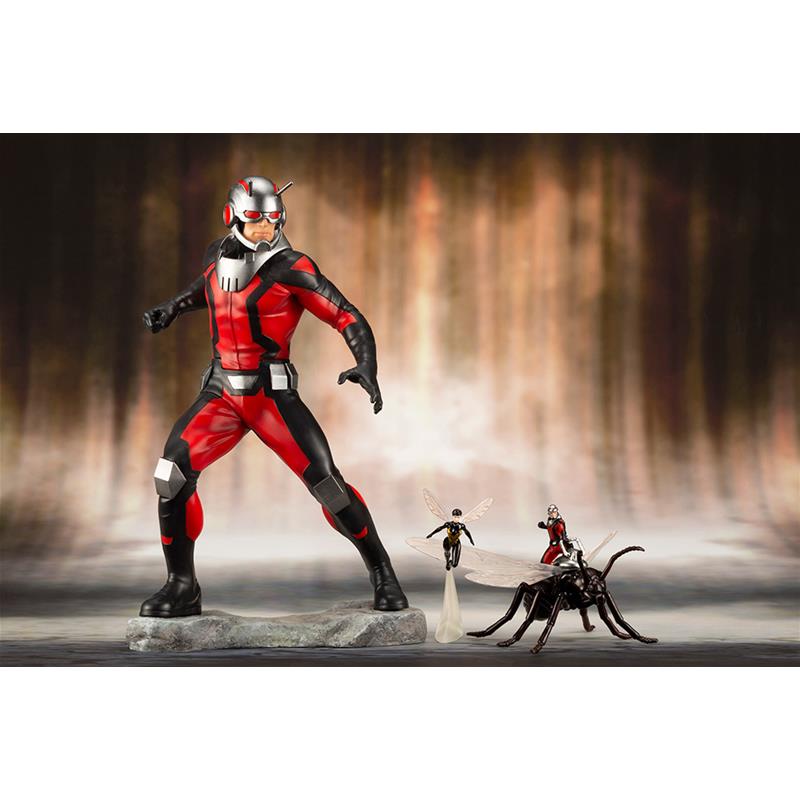 Kotobukiya Marvel Comics Avengers Series ARTFX+ PVC Statue 1/10 Astonishing Ant-Man & Wasp 19 cm