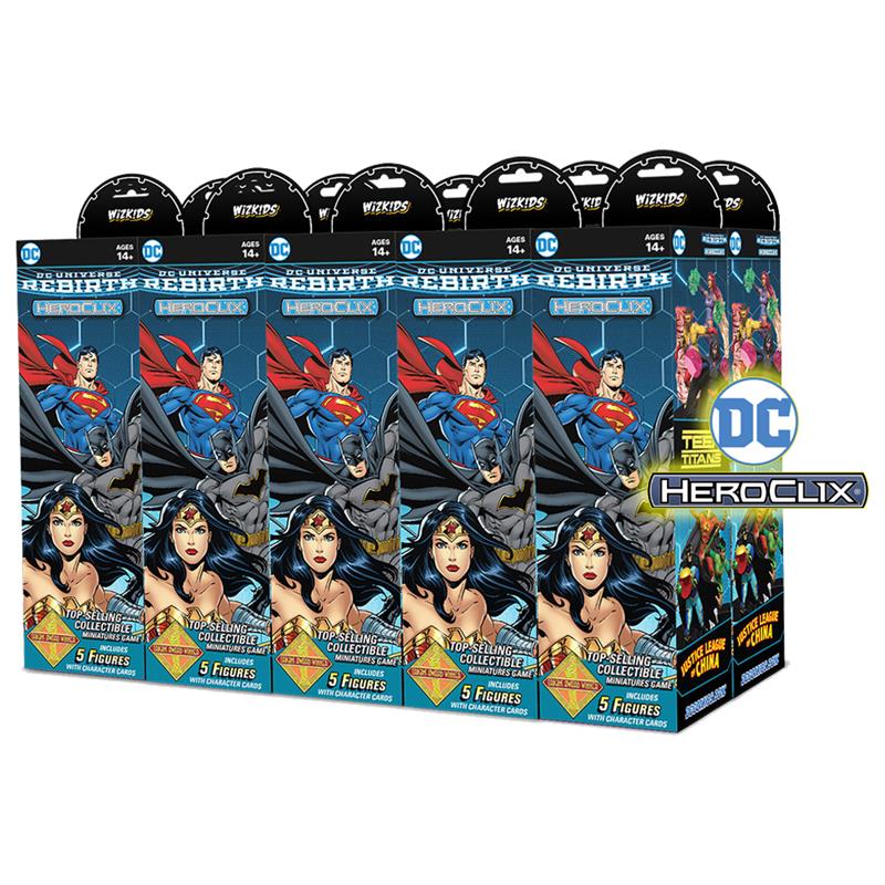 Wizkids DC Comics HeroClix DC Rebirth Boosters Brick