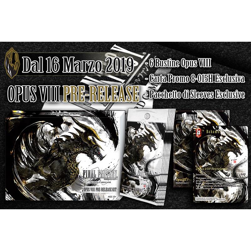 Final Fantasy Trading Card Game Opus VIII Pre-Release Kit