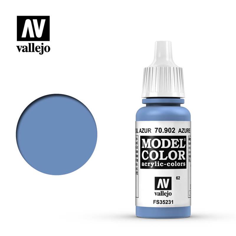 Model Color 062 AZURE 70902 by VALLEJO