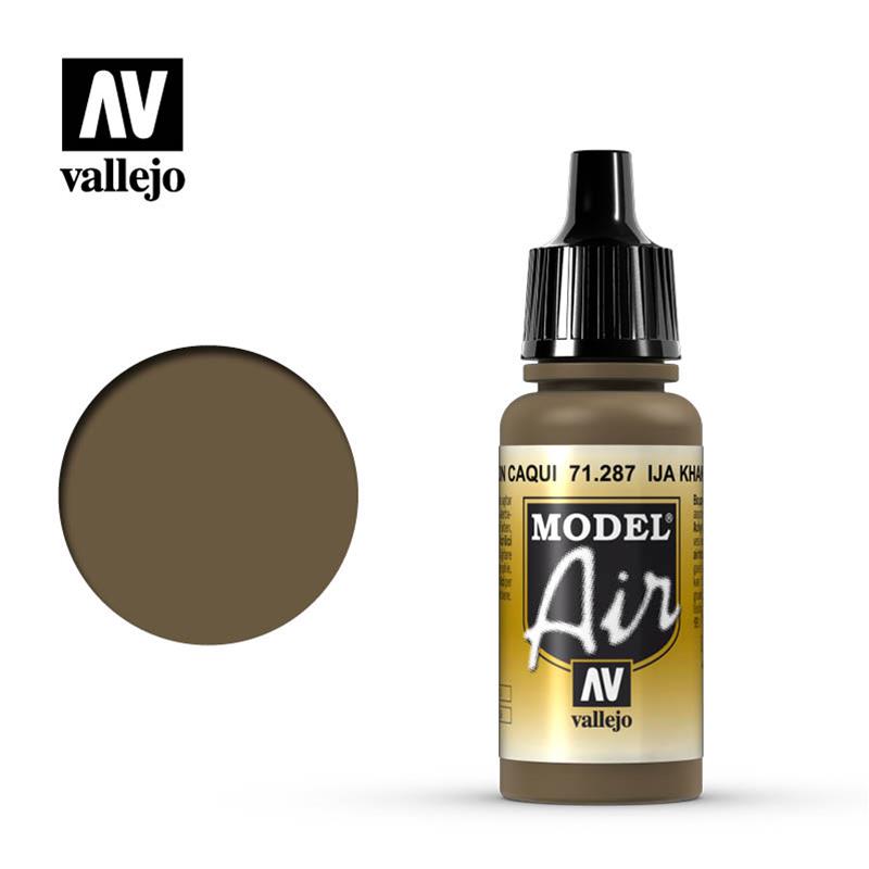 Vallejo Model Air Color Uja Khaki Brown 71287 17 ml