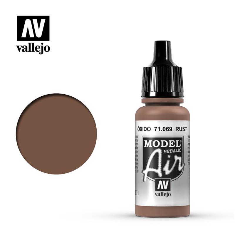 Vallejo Model Air Color Rust 71069 17 ml
