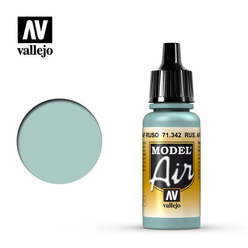 Vallejo Model Air Color Russian Af Light Blue 71342 17 ml