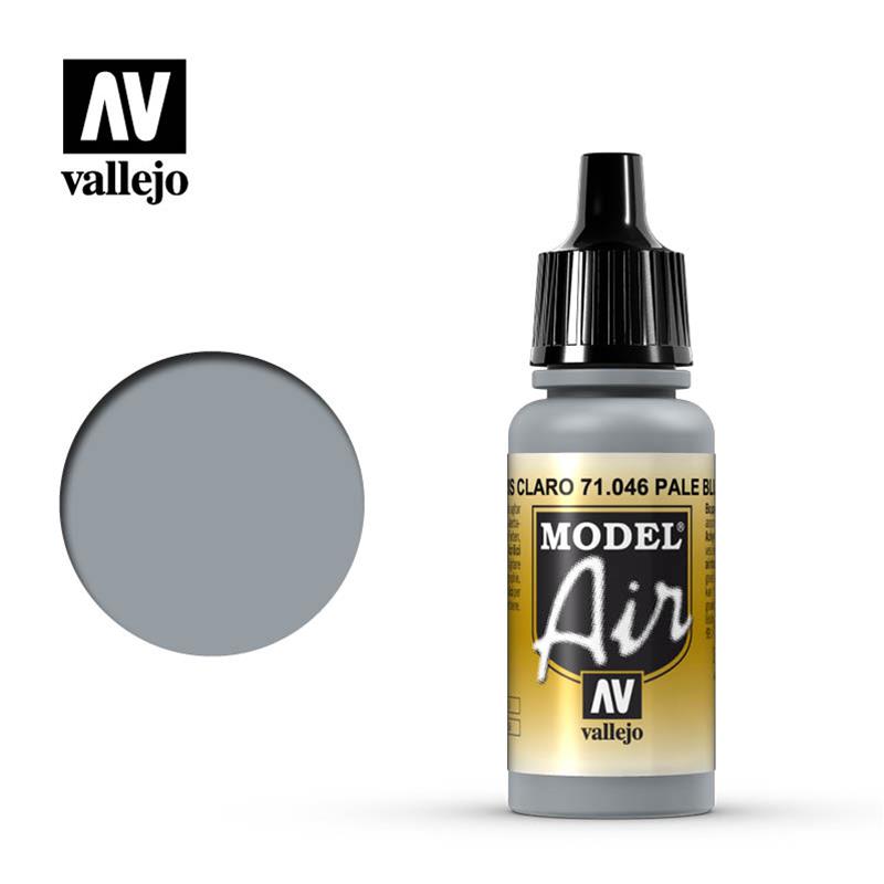 Vallejo Model Air Color Pale Blu Grey 71046 17 ml