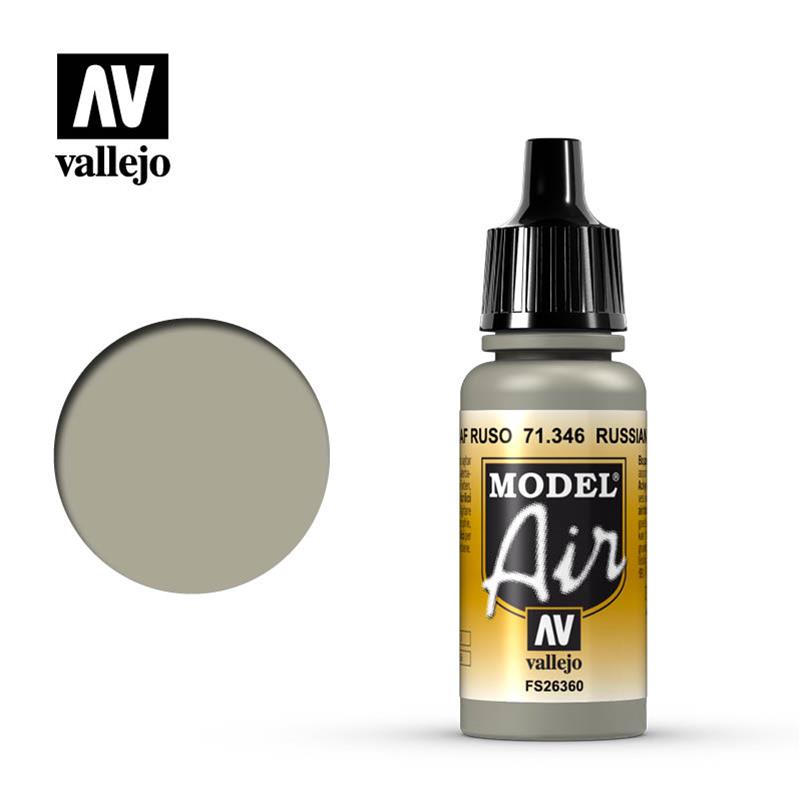 Vallejo Model Air Color Russian Af Grey N4 71346 17 ml