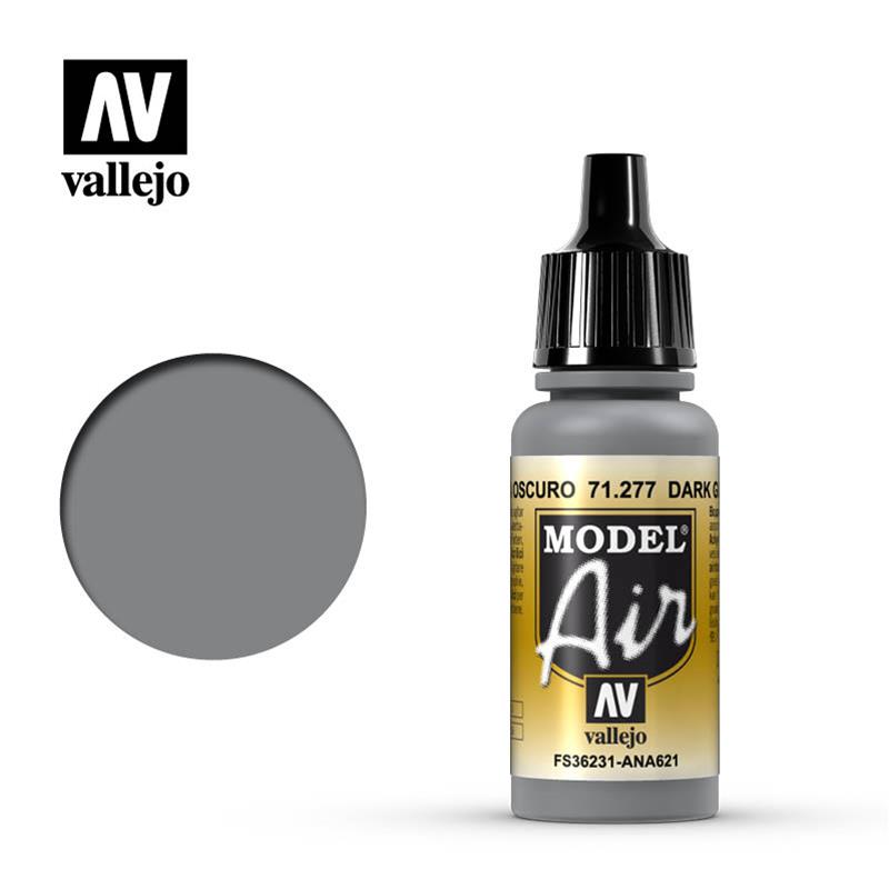 Vallejo Model Air Color Dark Gull Grey 71277 17 Ml