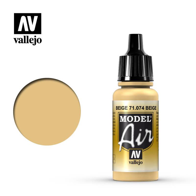 Vallejo Model Air Color Beige 71074 17 ml