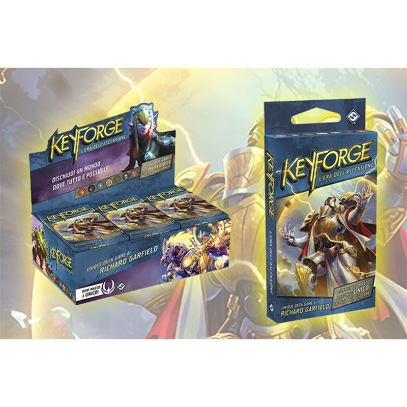 KEYFORGE ERA DELL'ASCENSIONE - BOX DA 12 MAZZI (In italiano) by ASTERION