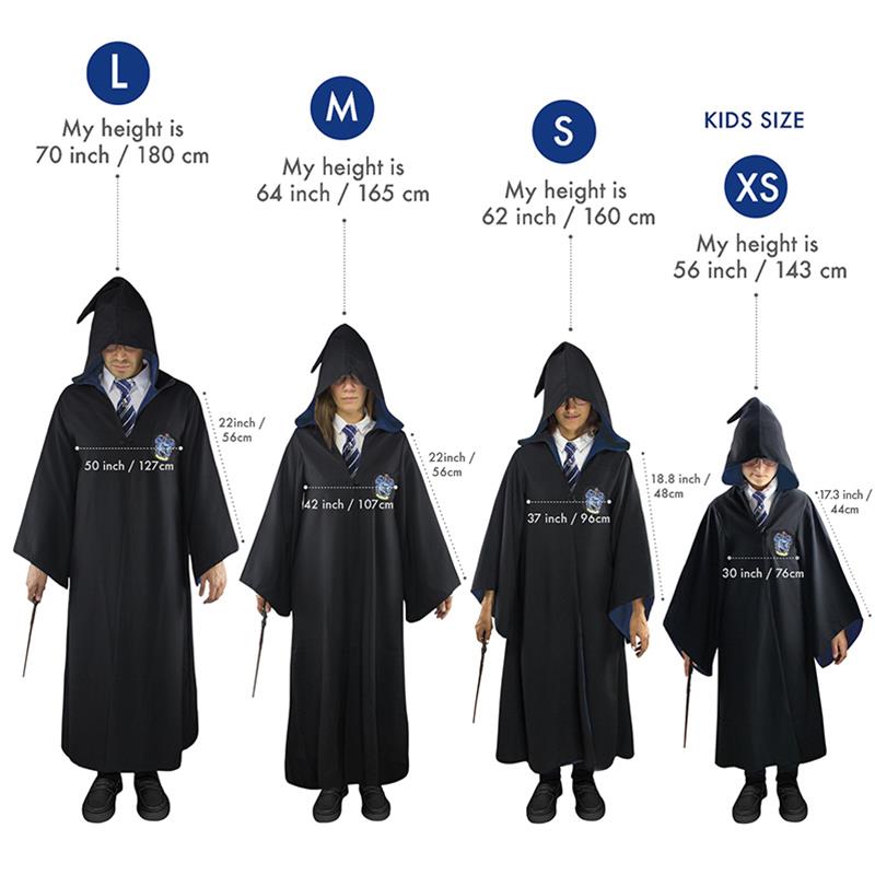 Harry Potter Ravenclaw Costume Taglia S Cinereplicas