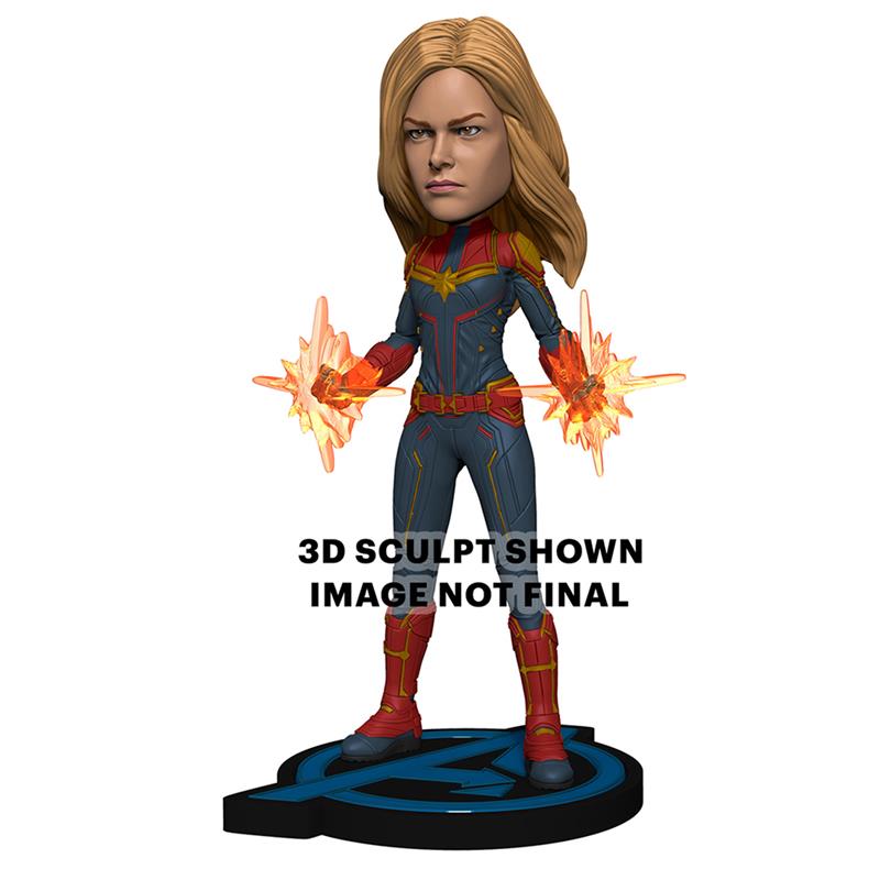 Marvel Avengers Endgame Captain Marvel Headknocker