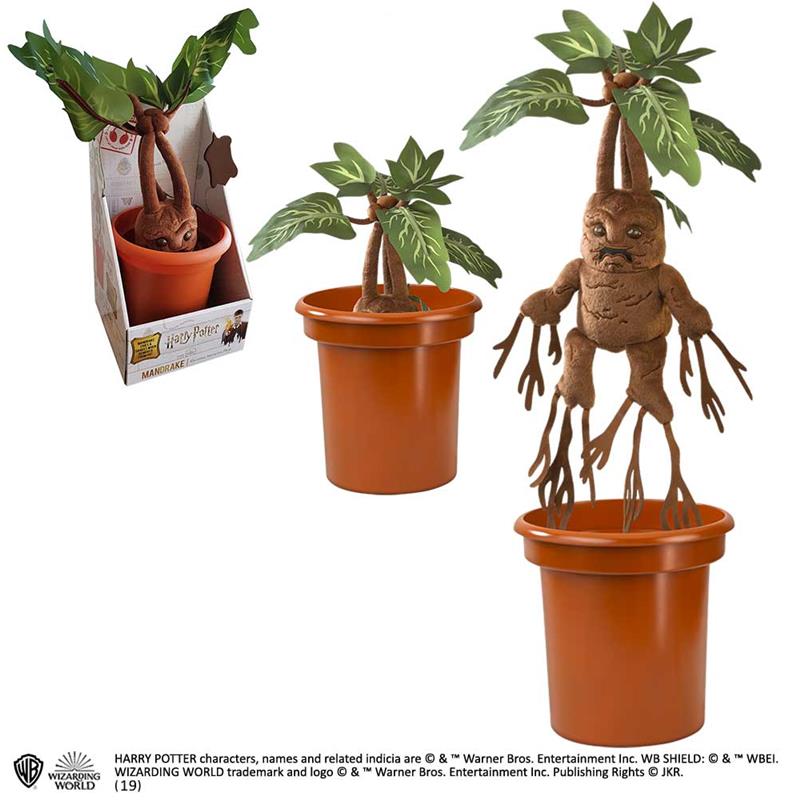 HARRY POTTER: MANDRAKE ELECTRONIC Peluches by NOBLE COLLECTIONS
