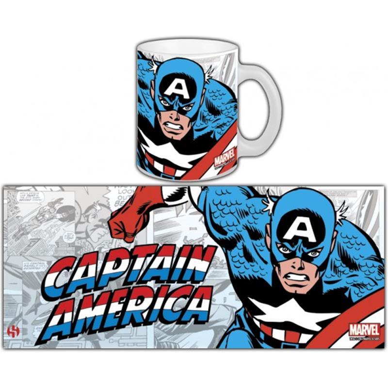 MARVEL RETRO CAPTAIN AMERICA MUG Tazza by SEMIC