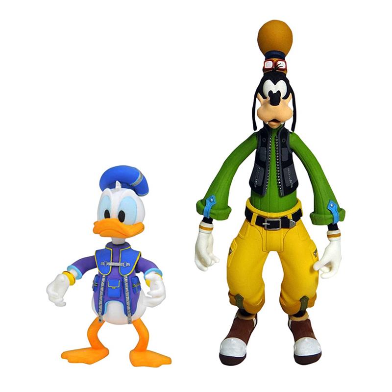 Kingdom Hearts 3 Select Goofy And Donald Action Figures